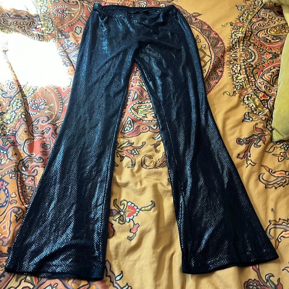 90s Velvet Snakeskin Pants (S)